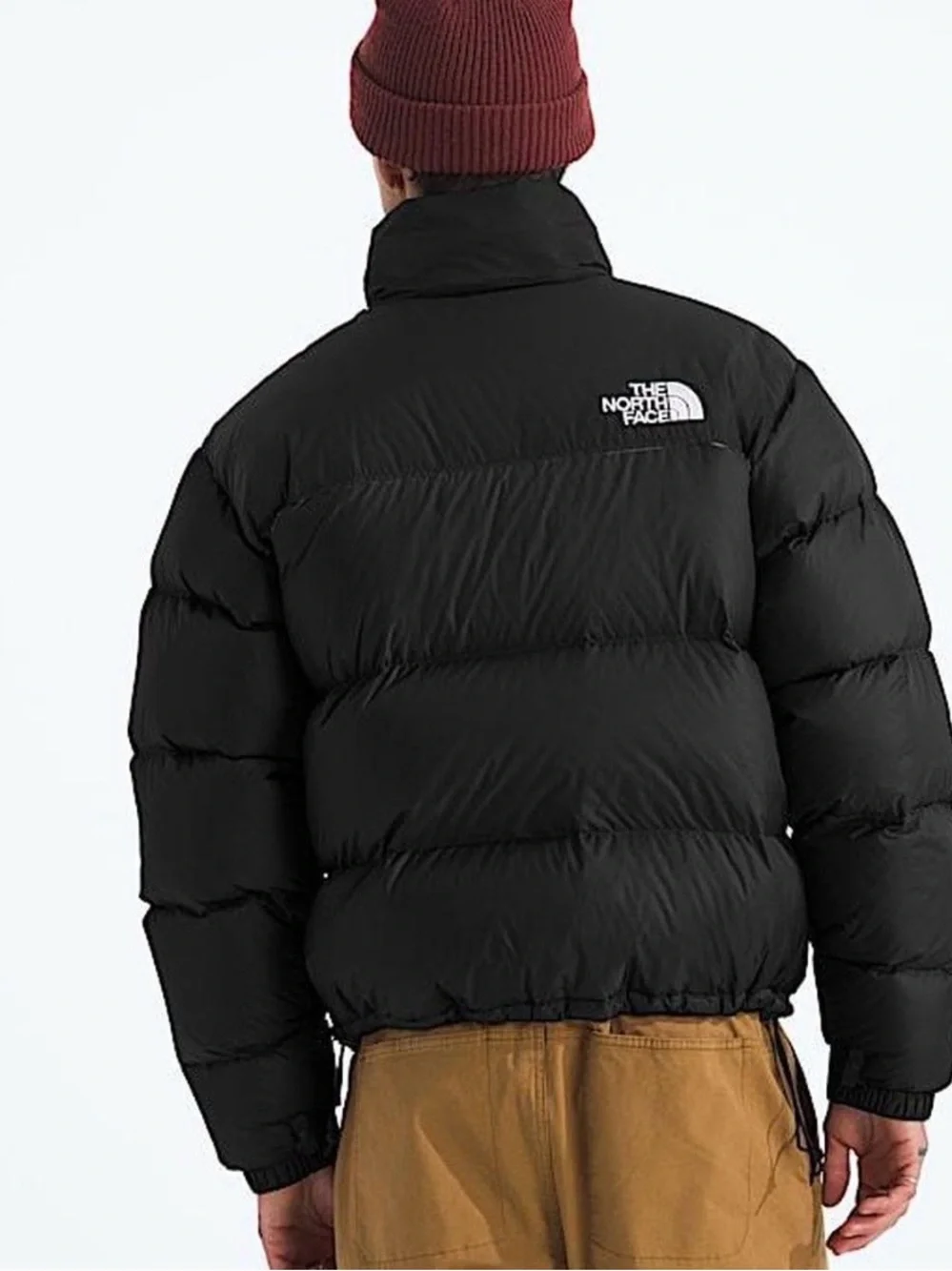 The North Face Men's Black Insulated nuptse Puffer Jacket